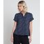 Camisa-Feminina-Estampada-de-Poa-com-Martingale-Manga-Curta-Azul-Marinho-9822190-Azul_Marinho_1