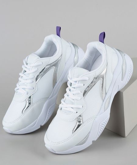 Tenis-Chunky-Feminino-Oneself-com-Recorte-Branco-9907808-Branco_1 Tenis-Chunky-Feminino-Oneself-com-Recorte-Branco-9907808-Branco_1