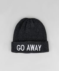 Gorro-Unissex-em-Trico-com-Bordado--Go-Away--Cinza-Mescla-Escuro-8903307-Cinza_Mescla_Escuro_1 Gorro-Unissex-em-Trico-com-Bordado--Go-Away--Cinza-Mescla-Escuro-8903307-Cinza_Mescla_Escuro_1