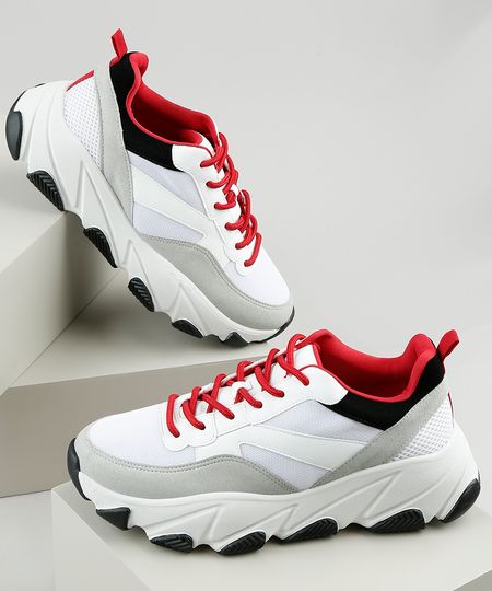 Tenis-Feminino-Oneself-Sneaker-Chunky-com-Recortes-Branco-9907572-Branco_1