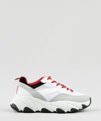 Tenis-Feminino-Oneself-Sneaker-Chunky-com-Recortes-Branco-9907572-Branco_2