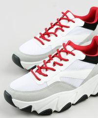 Tenis-Feminino-Oneself-Sneaker-Chunky-com-Recortes-Branco-9907572-Branco_3