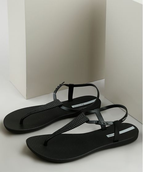 Rasteirinha-Feminina-Ipanema-Class-Trama-Preta-9925065-Preto_1
