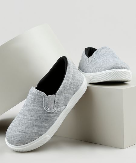 Tenis-Infantil-Baby-Club-Slip-On-Cinza-Mescla-9785686-Cinza_Mescla_1