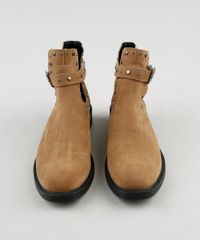 Bota-Feminina-Oneself-Cano-Curto-Bico-Redondo-com-Vazado-e-Tachas-Caramelo-9919091-Caramelo_5