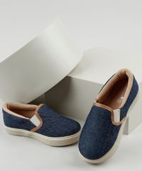 Tenis-Jeans-Infantil-Baby-Club-Slip-On-Azul-Escuro-9785685-Azul_Escuro_1