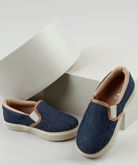 Tenis-Jeans-Infantil-Baby-Club-Slip-On-Azul-Escuro-9785685-Azul_Escuro_1