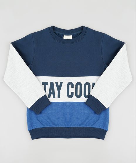 Blusao-Infantil-em-Moletom-Felpado--Stay-Cool--com-Recortes-Azul-Marinho-9798299-Azul_Marinho_1