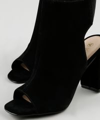 Sandal-Boot-Feminina-Via-Uno-Salto-Alto-Grosso-em-Veludo-Preta-9942604-Preto_3