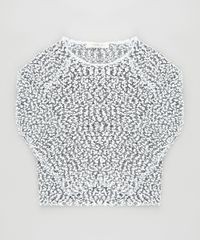 Blusa-Infantil-em-Trico-Texturizado-Manga-Longa-Branca-9802840-Branco_1