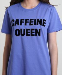 T-Shirt-Feminina-Mindset--Caffeine-Queen--Manga-Curta-Decote-Redondo-Lilas-9937840-Lilas_4