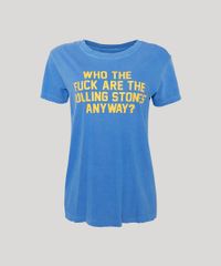 T-Shirt-Feminina-Mindset--Who-Are-the-Rolling-Stones-Anyway---Manga-Curta-Decote-Redondo-Azul-9937830-Azul_5