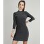 Vestido-Feminino-com-Lurex-Manga-3-4-Gola-Alta-Prateado-9902051-Prateado_1