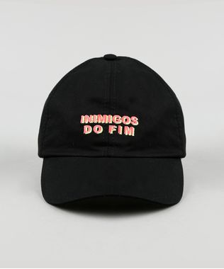 Bone-Unissex-Aba-Curva-Carnaval-com-Bordado--Inimigos-do-Fim--Preto-9943086-Preto_1
