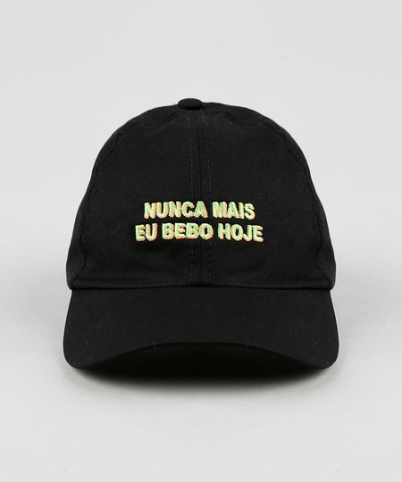 Bone-Unissex-Aba-Curva-Carnaval-com-Bordado--Nunca-Mais-Eu-Bebo-Hoje--Preto-9943083-Preto_1 Bone-Unissex-Aba-Curva-Carnaval-com-Bordado--Nunca-Mais-Eu-Bebo-Hoje--Preto-9943083-Preto_1