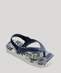 Chinelo-Infantil-Havaianas-New-Baby-Chic-Estampado-de-Paisagem-com-Elastico-Branco-9918392-Branco_2