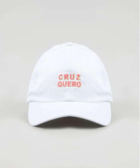 Bone-Unissex-Carnaval-Aba-Curva-com-Bordado--Cruz-Quero--Branco-9943085-Branco_1