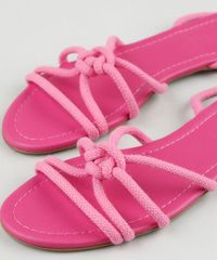 Rasteirinha-Feminina-Oneself-com-Corda-e-Amarracao-Pink-9928681-Pink_4