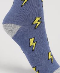 Meia-Infantil-Cano-Alto-Divertida-Estampada-de-Raios-Azul-9933177-Azul_3