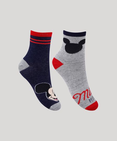 Kit-de-2-Meias-Infantis-Cano-Medio-Mickey-Multicor-9931922-Multicor_1 Kit-de-2-Meias-Infantis-Cano-Medio-Mickey-Multicor-9931922-Multicor_1