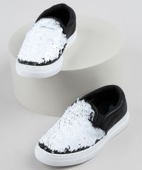 Tenis-Infantil-Slip-On-com-Paete-Dupla-Face-e-Brilho-Preto-9905909-Preto_2