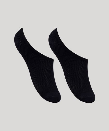 Kit-de-2-Meias-Femininas-Sapatilha-Invisiveis-com-Silicone-Preto-9837817-Preto_1