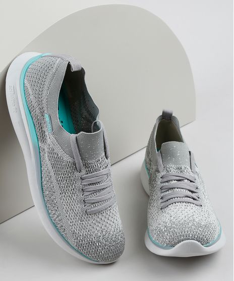 Tenis-Feminino-Actvitta-Knit-Running-com-Lurex-e-Cadarco-Cinza-Mescla-9903664-Cinza_Mescla_1