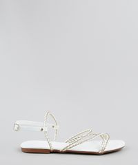 Rasteirinha-Feminina-Oneself-Bicolor-Branca-9906504-Branco_2