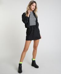 Regata-Feminina-em-Jacquard-Estampada-Pied-de-Poule-Gola-Alta-Branca-9894126-Branco_3