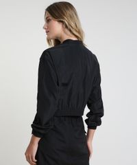 Jaqueta-Bomber-Feminina-Cropped-em-Nylon-com-Bolsos-Preta-9805002-Preto_2