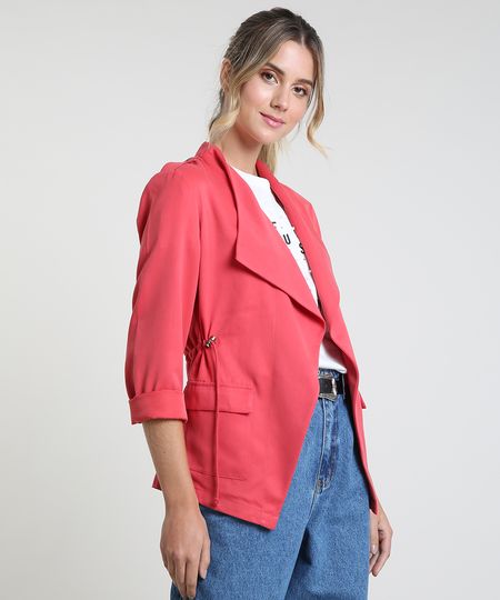 Parka-Feminina-com-Bolsos-e-Cordao-Coral-9824409-Coral_1 Parka-Feminina-com-Bolsos-e-Cordao-Coral-9824409-Coral_1