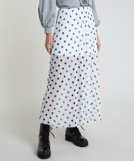 Saia-Feminina-Midi-em-Tule-Estampada-de-Poa-Branca-9909906-Branco_1 Saia-Feminina-Midi-em-Tule-Estampada-de-Poa-Branca-9909906-Branco_1