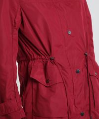 Parka-Feminina-em-Nylon-com-Bolsos-e-Ziper-Vinho-9817770-Vinho_4