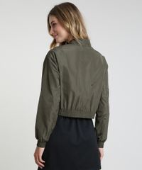Jaqueta-Bomber-Feminina-Cropped-em-Nylon-com-Bolsos-Verde-Militar-9805002-Verde_Militar_2
