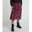 Saia-Feminina-Midi-em-Tule-Estampada-Floral-Preta-9892605-Preto_1