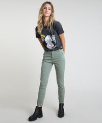 Blusa-Feminina-Vilas-Disney-Manga-Curta-Decote-Redondo-Cinza-Mescla-Escuro-9904193-Cinza_Mescla_Escuro_3