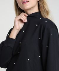 Blusao-Feminino-em-Moletom-com-Perolas-Preto-9893748-Preto_4