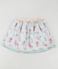 Saia-Infantil-Estampada-Floral-com-Lurex-Verde-Claro-9896937-Verde_Claro_1