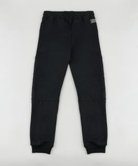 Calca-Infantil-Jogger-em-Moletom-Felpado--I-Am-Legendary--com-Bolsos-Preta-9799885-Preto_2
