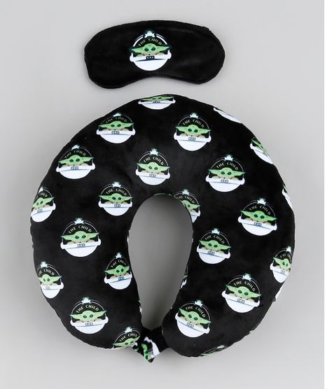 Kit-de-Apoio-de-Pescoco--Baby-Yoda--Estampado---Tapa-Olho-Preto-9942022-Preto_1