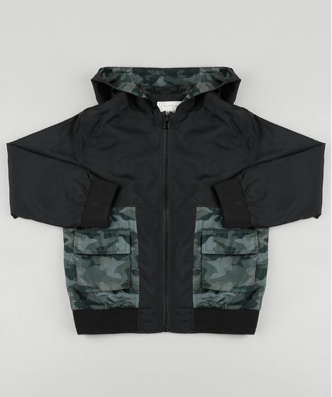 jaqueta de nylon infantil masculina