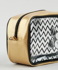 Necessaire-Feminina-Mickey-com-Recorte-Transparente-Dourada-9895737-Dourado_4