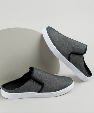 Tenis-Jeans-Slip-On-Mule-Masculino-Oneself-Preto-9924377-Preto_1