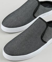 Tenis-Jeans-Slip-On-Mule-Masculino-Oneself-Preto-9924377-Preto_3