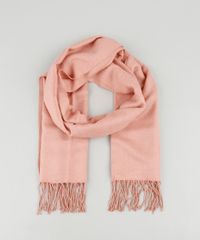 Cachecol-Feminino-com-Franjas-Rose-9841636-Rose_1