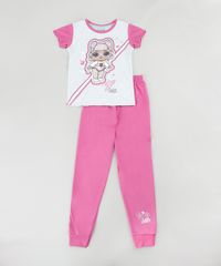 Pijama-Infantil-LOL-Surprise-Manga-Curta-Cinza-Mescla-Claro-9876987-Cinza_Mescla_Claro_1