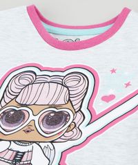Pijama-Infantil-LOL-Surprise-Manga-Curta-Cinza-Mescla-Claro-9876987-Cinza_Mescla_Claro_4