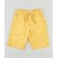 Bermuda-de-Sarja-Infantil-Estampada-Geometrica-com-Cordao-Amarela-9916149-Amarelo_1