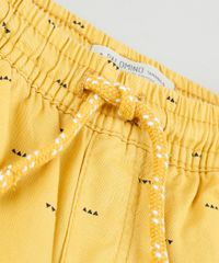 Bermuda-de-Sarja-Infantil-Estampada-Geometrica-com-Cordao-Amarela-9916149-Amarelo_3