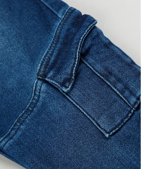 calça jeans moletom infantil